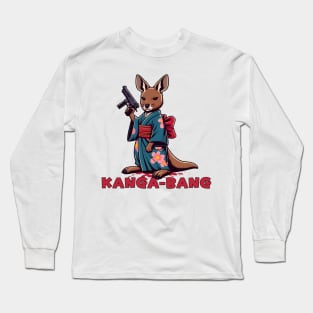 Shooting kangaroo Long Sleeve T-Shirt